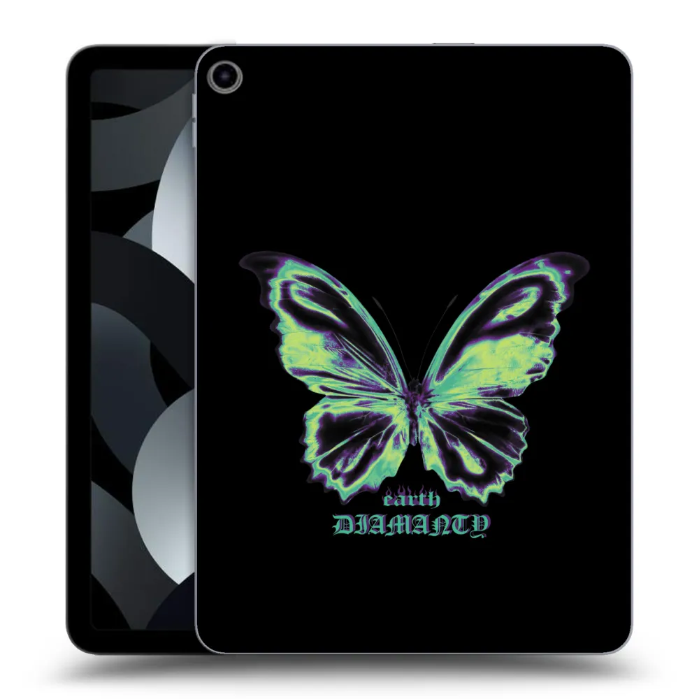 Picasee silikónový prehľadný obal pre Apple iPad Air 5 10.9" 2022 - Diamanty Blue