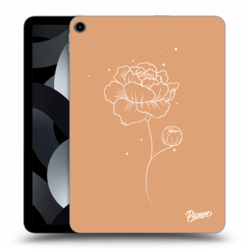Picasee silikónový prehľadný obal pre Apple iPad Air 5 10.9" 2022 - Peonies