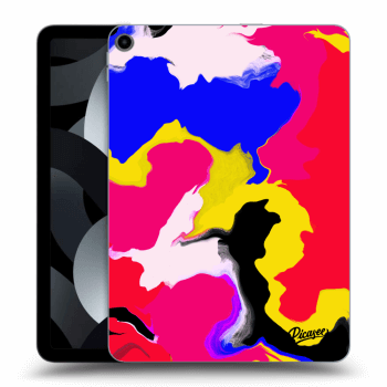 Picasee silikónový prehľadný obal pre Apple iPad Air 5 10.9" 2022 - Watercolor