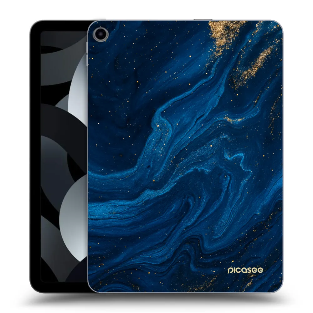 Picasee silikónový prehľadný obal pre Apple iPad Air 5 10.9" 2022 - Blue