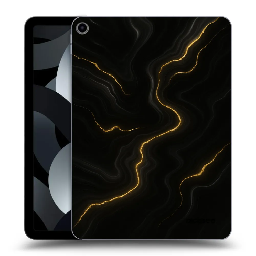 Picasee silikónový prehľadný obal pre Apple iPad Air 5 10.9" 2022 - Thunder