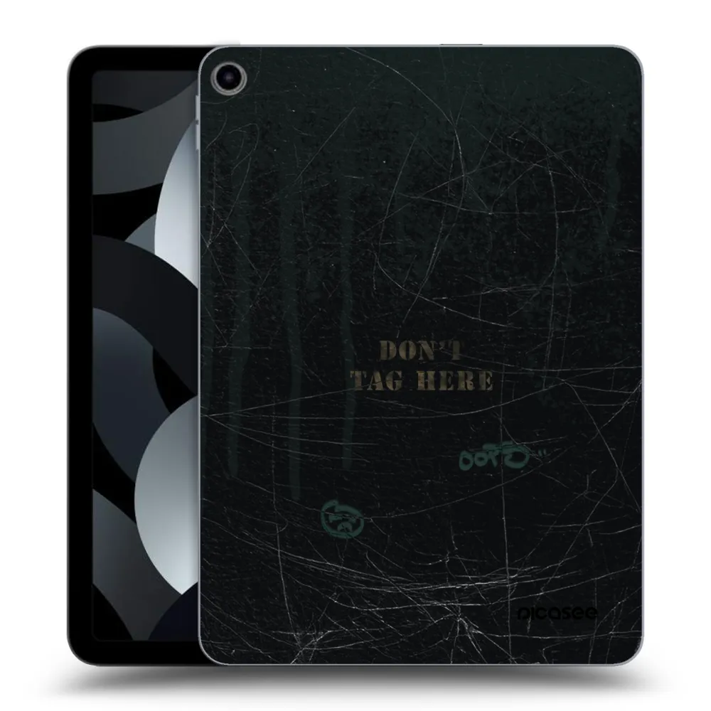 Picasee silikónový prehľadný obal pre Apple iPad Air 5 10.9" 2022 - DON´T TAG