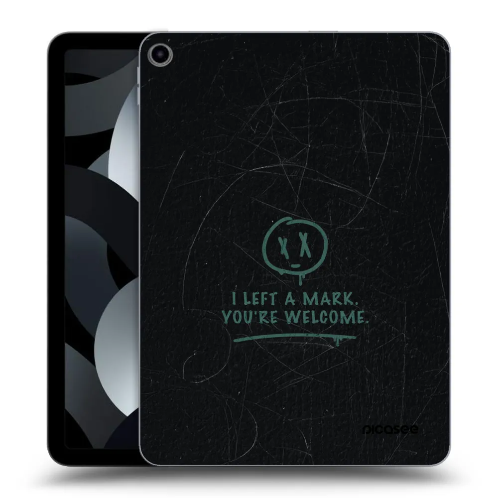Picasee silikónový prehľadný obal pre Apple iPad Air 5 10.9" 2022 - LEFT A MARK