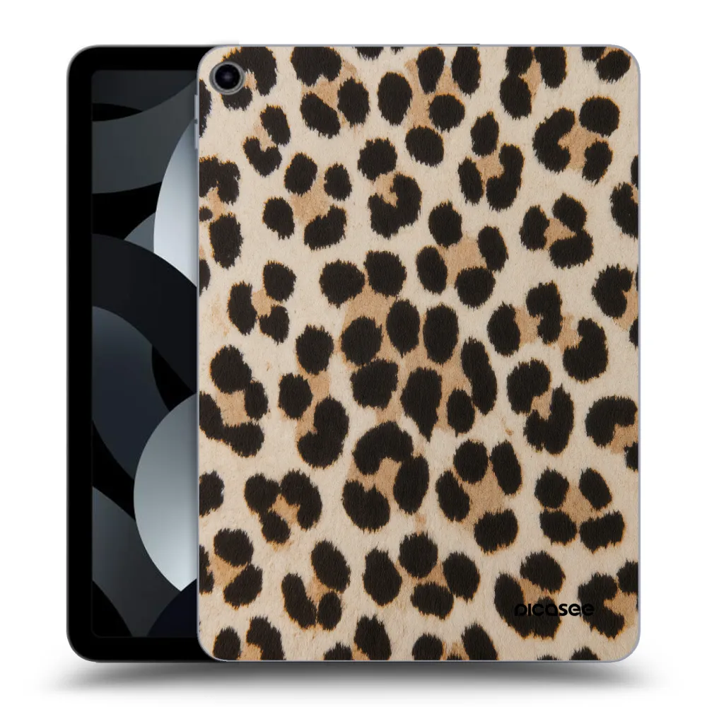 Picasee silikónový prehľadný obal pre Apple iPad Air 5 10.9" 2022 - Brown Tiger