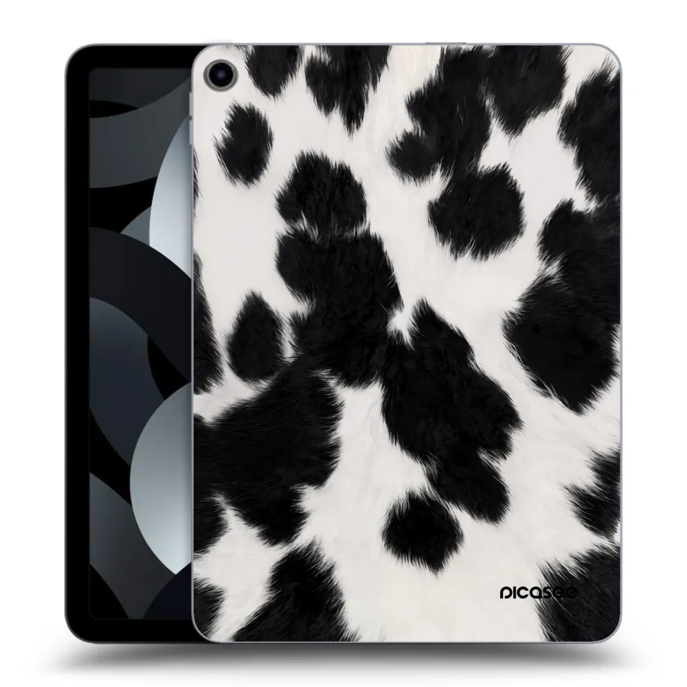 Picasee silikónový prehľadný obal pre Apple iPad Air 5 10.9" 2022 - Black Moo