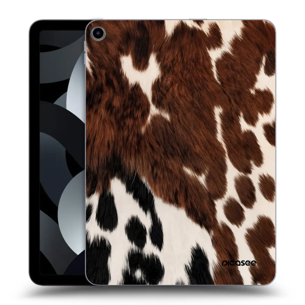 Picasee silikónový prehľadný obal pre Apple iPad Air 5 10.9" 2022 - Rust