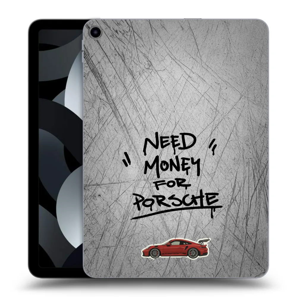 Picasee silikónový prehľadný obal pre Apple iPad Air 5 10.9" 2022 - Grey Drift
