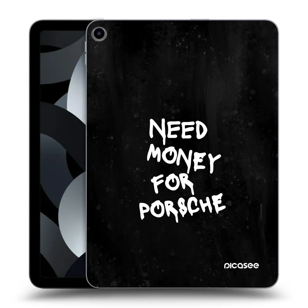 Picasee silikónový prehľadný obal pre Apple iPad Air 5 10.9" 2022 - Black Dollar