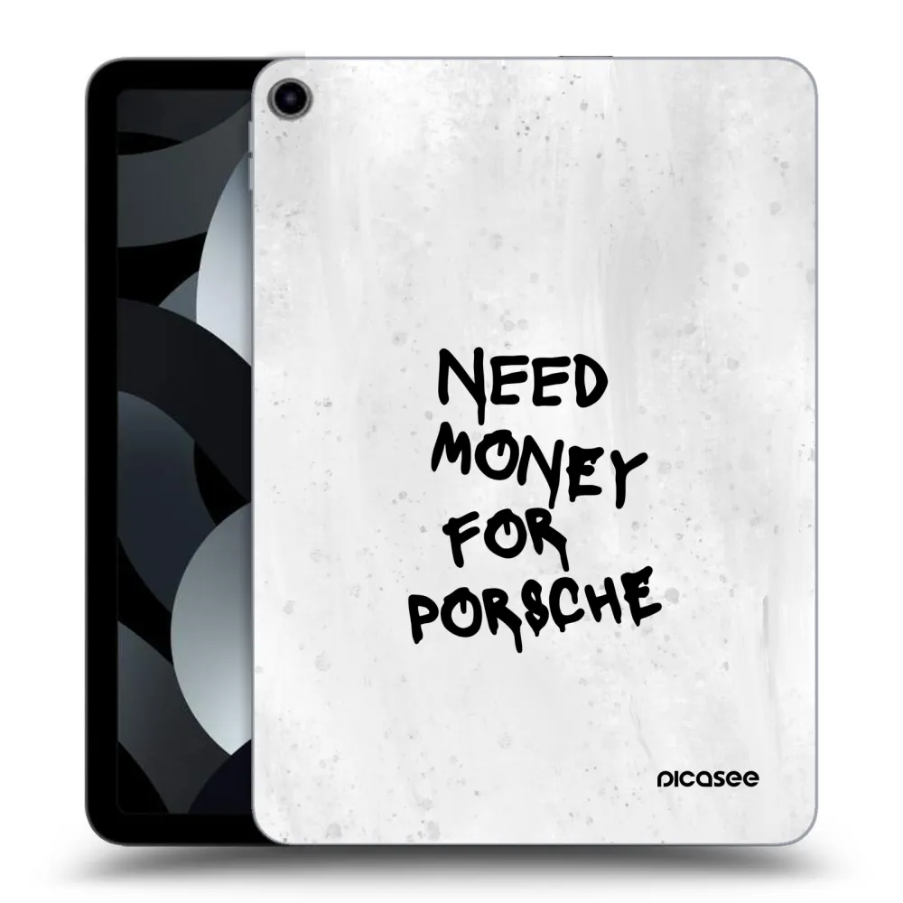 Picasee silikónový prehľadný obal pre Apple iPad Air 5 10.9" 2022 - White Dollar