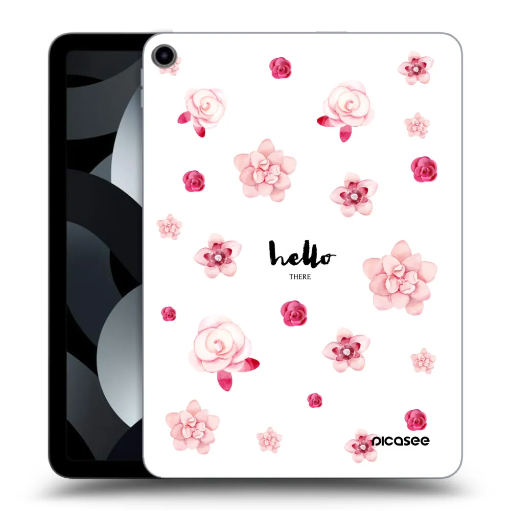Picasee silikónový prehľadný obal pre Apple iPad Air 5 10.9" 2022 - Hello there
