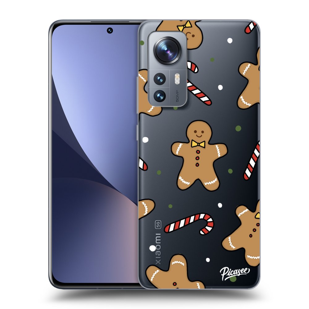 Picasee silikónový prehľadný obal pre Xiaomi 12 - Gingerbread