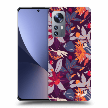 Obal pre Xiaomi 12 - Purple Leaf