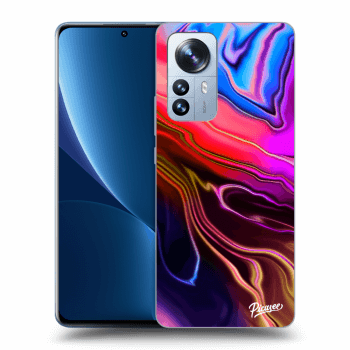 Picasee silikónový čierny obal pre Xiaomi 12 Pro - Electric