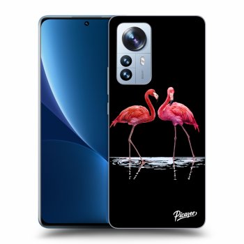 Obal pre Xiaomi 12 Pro - Flamingos couple