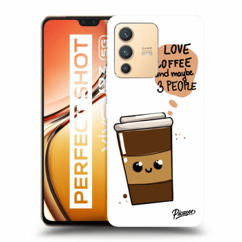 Obal pre Vivo V23 5G - Cute coffee
