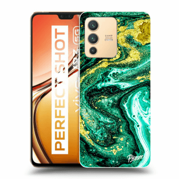 Obal pre Vivo V23 5G - Green Gold