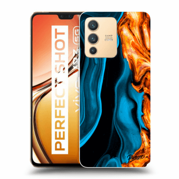 Obal pre Vivo V23 5G - Gold blue