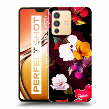 Obal pre Vivo V23 5G - Flowers and Berries