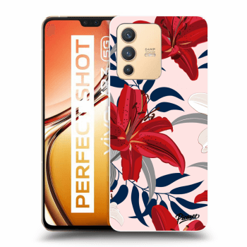 Obal pre Vivo V23 5G - Red Lily