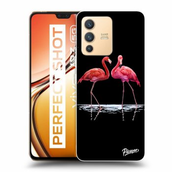 Obal pre Vivo V23 5G - Flamingos couple