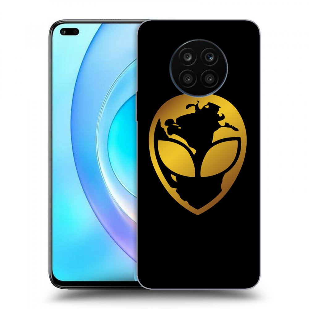 Picasee ULTIMATE CASE pro Honor 50 Lite - EARTH - Gold Alien 3.0