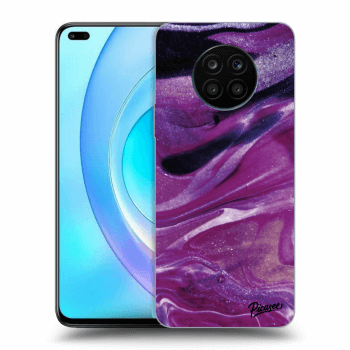 Obal pre Honor 50 Lite - Purple glitter