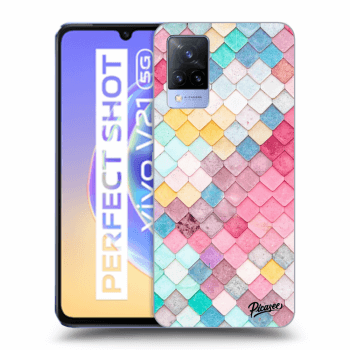 Obal pre Vivo V21 5G - Colorful roof