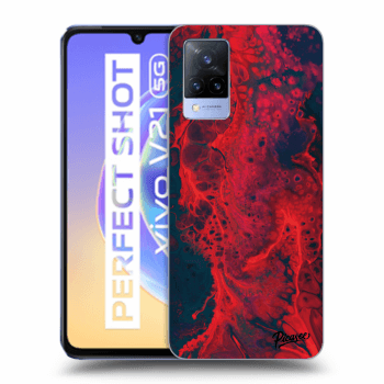 Picasee ULTIMATE CASE pro Vivo V21 5G - Organic red