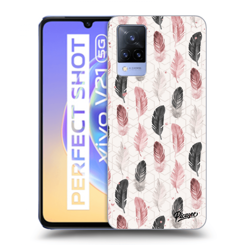 Picasee ULTIMATE CASE pro Vivo V21 5G - Feather 2