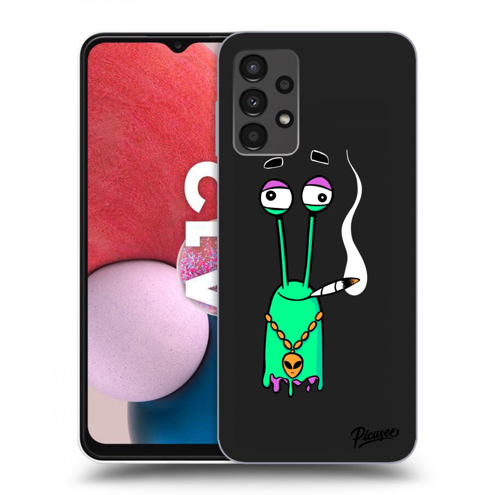 Picasee silikónový čierny obal pre Samsung Galaxy A13 4G A135 - Earth - Sám doma