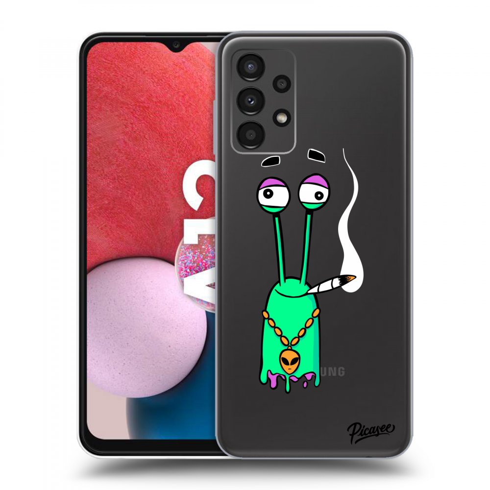 Picasee silikónový prehľadný obal pre Samsung Galaxy A13 4G A135 - Earth - Sám doma