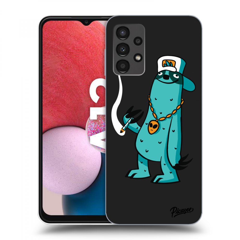 Picasee silikónový čierny obal pre Samsung Galaxy A13 4G A135 - Earth - Je mi fajn