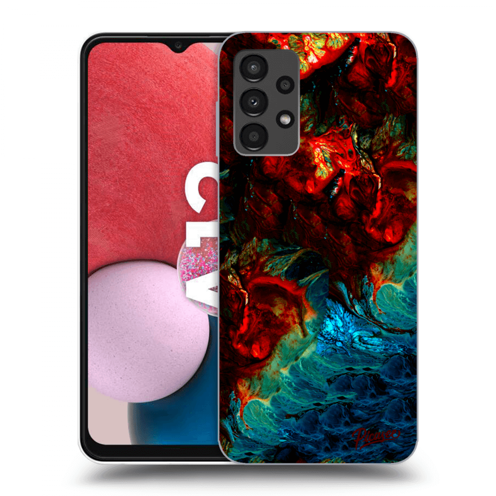 Picasee silikónový prehľadný obal pre Samsung Galaxy A13 4G A135 - Universe