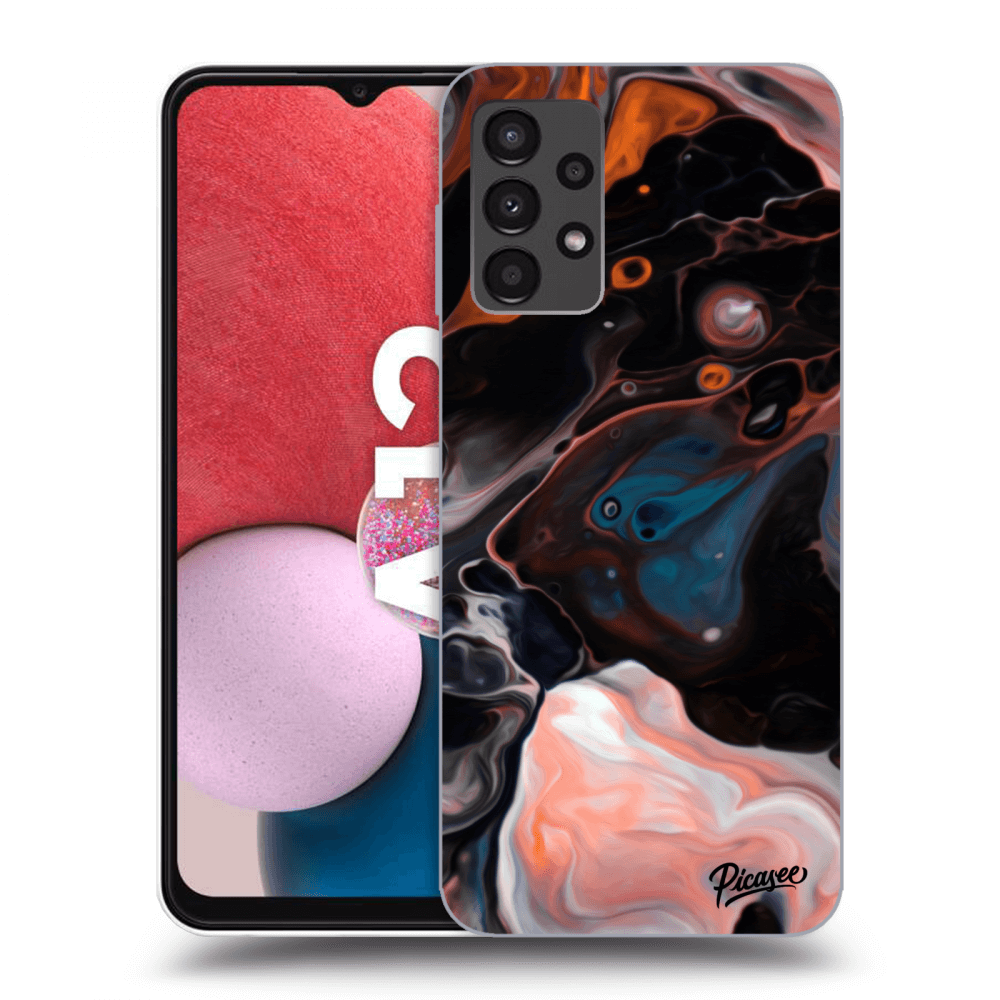 Picasee silikónový čierny obal pre Samsung Galaxy A13 4G A135 - Cream