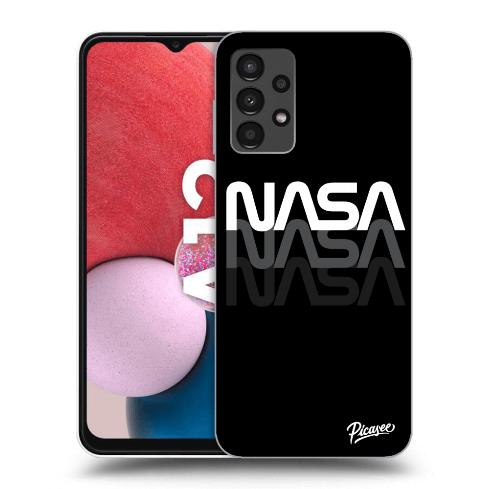 Picasee silikónový prehľadný obal pre Samsung Galaxy A13 4G A135 - NASA Triple