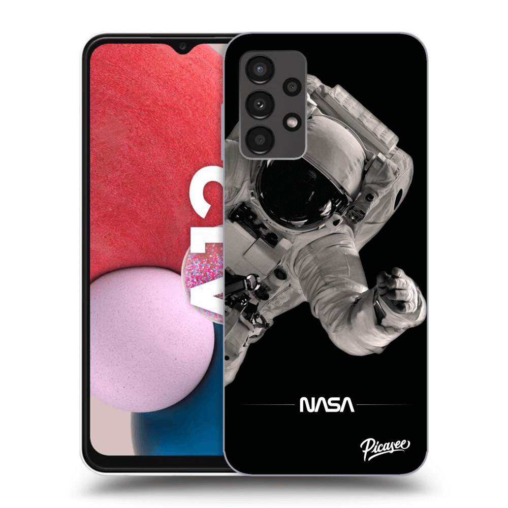 Picasee silikónový prehľadný obal pre Samsung Galaxy A13 4G A135 - Astronaut Big