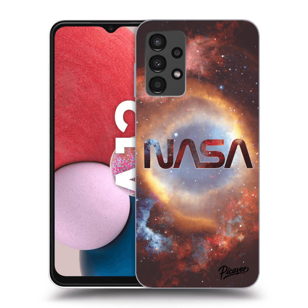 Picasee silikónový čierny obal pre Samsung Galaxy A13 4G A135 - Nebula