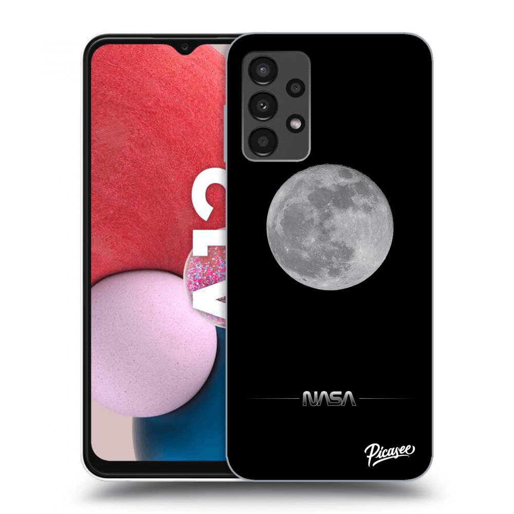 Picasee silikónový prehľadný obal pre Samsung Galaxy A13 4G A135 - Moon Minimal