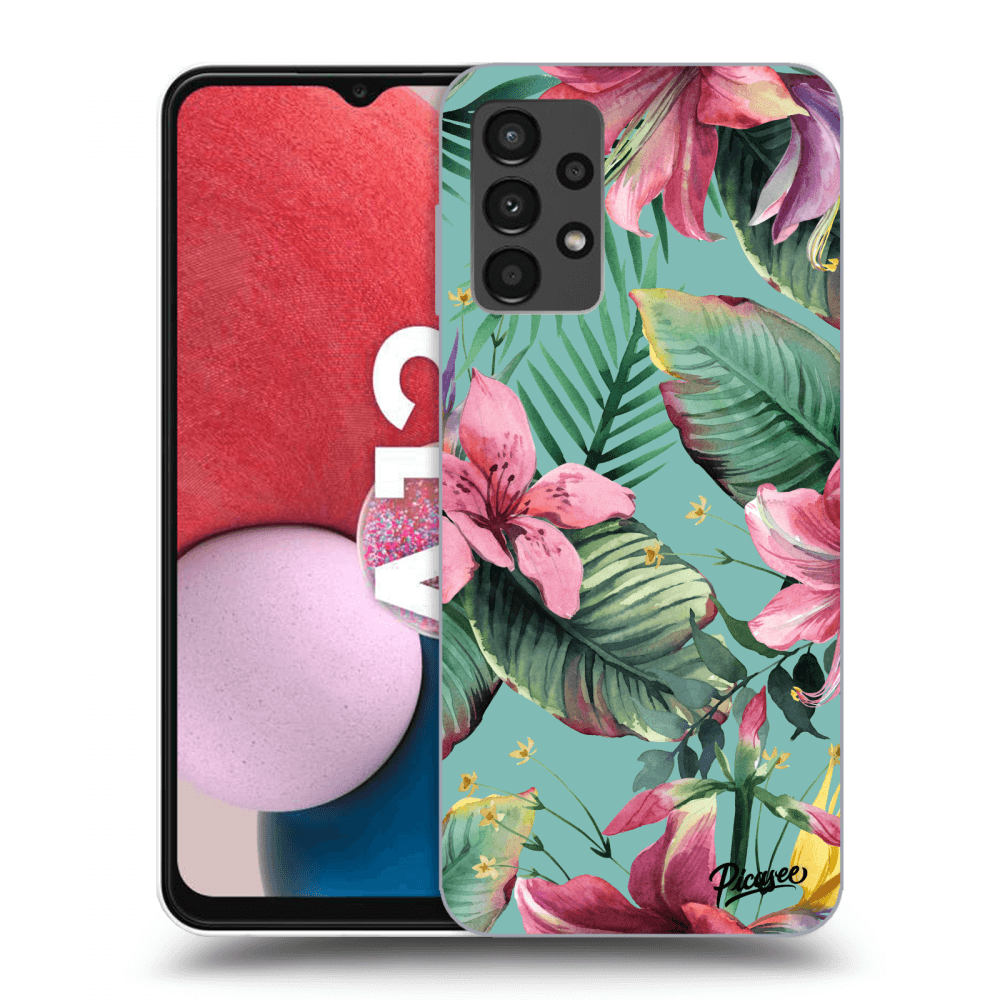 Picasee silikónový čierny obal pre Samsung Galaxy A13 4G A135 - Hawaii