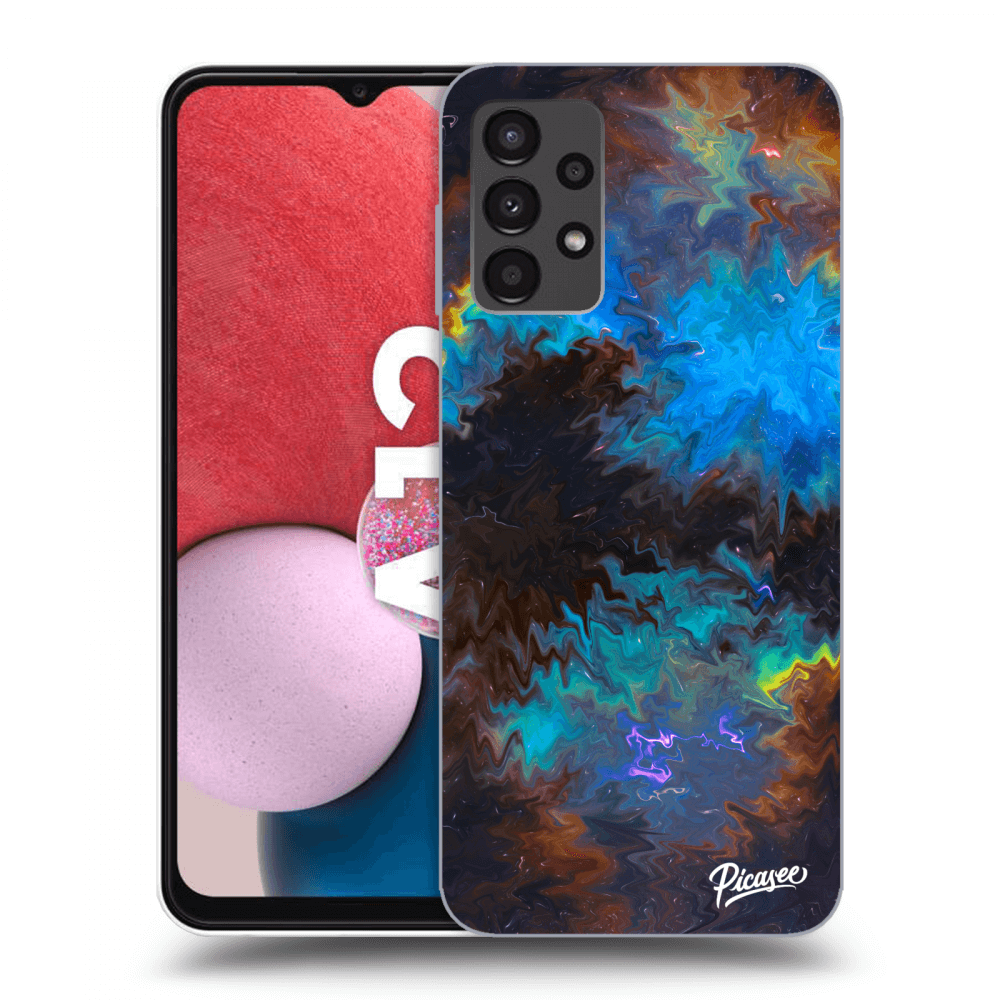Picasee silikónový čierny obal pre Samsung Galaxy A13 4G A135 - Space
