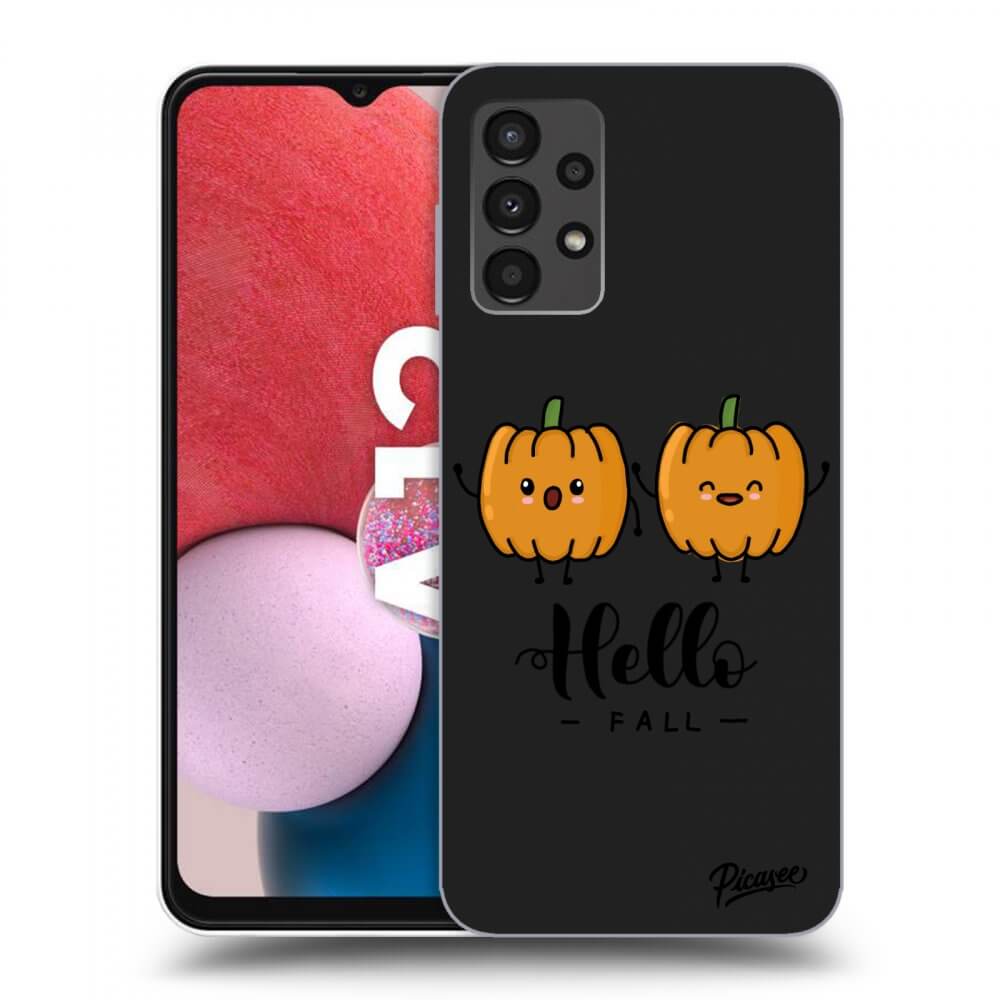 Picasee silikónový čierny obal pre Samsung Galaxy A13 4G A135 - Hallo Fall