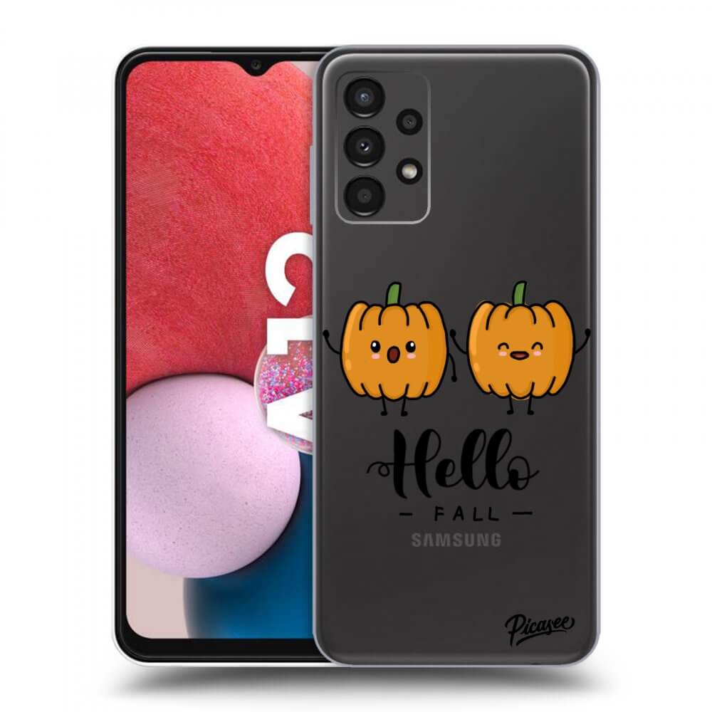 Picasee silikónový prehľadný obal pre Samsung Galaxy A13 4G A135 - Hallo Fall