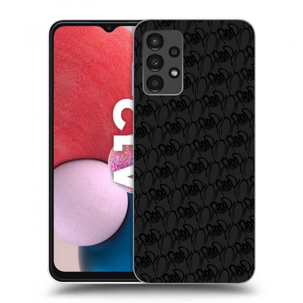 Picasee silikónový čierny obal pre Samsung Galaxy A13 4G A135 - Separ - Black On Black 2
