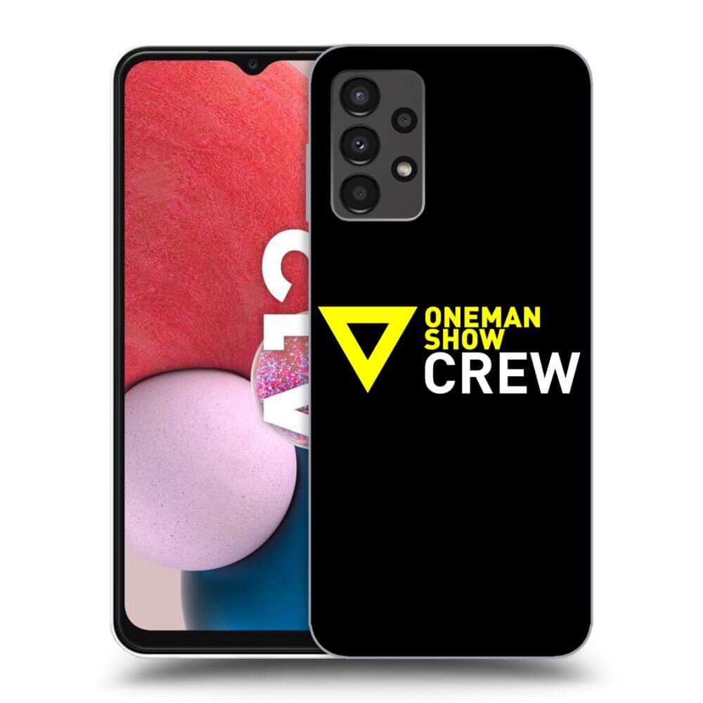 Picasee silikónový čierny obal pre Samsung Galaxy A13 4G A135 - ONEMANSHOW CREW