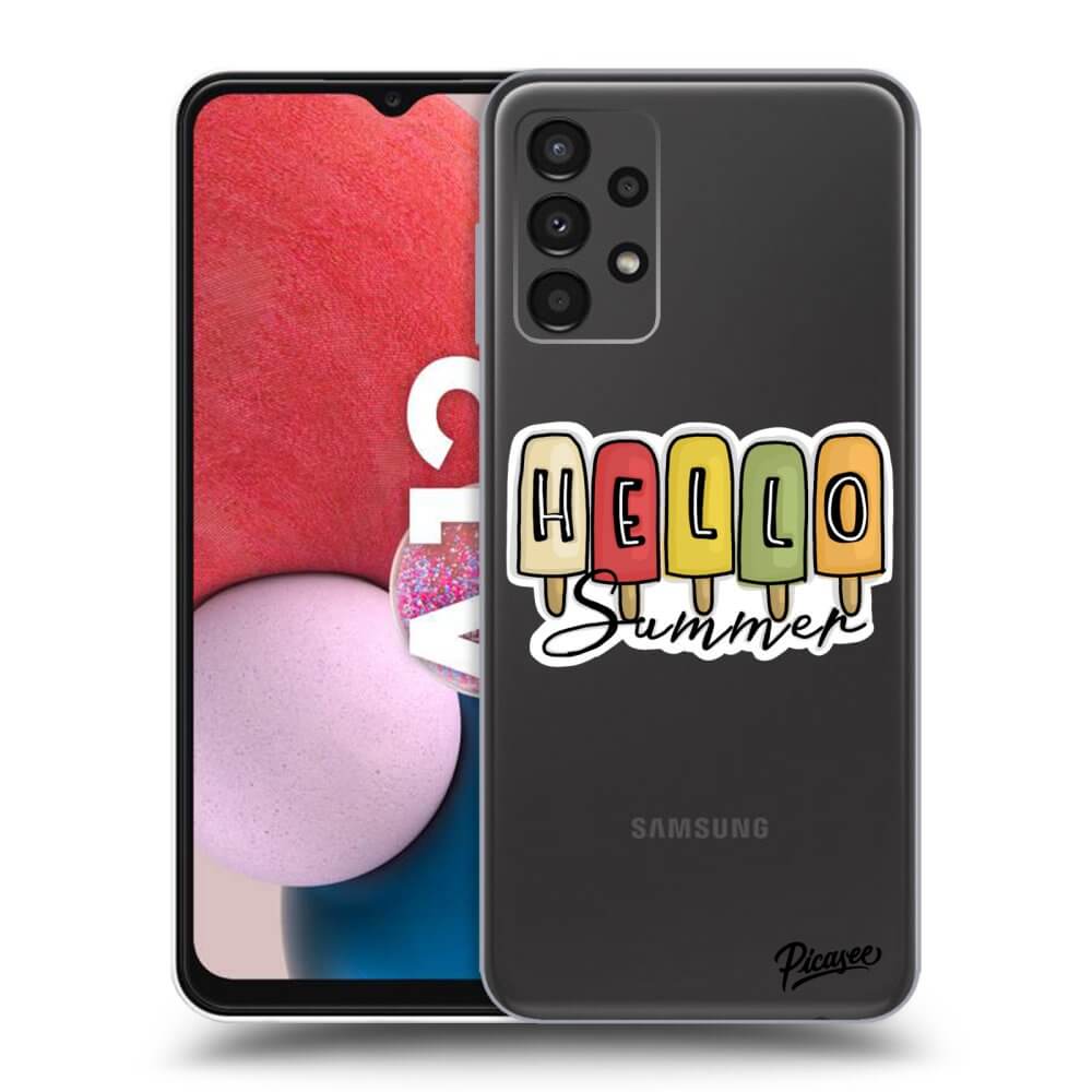Picasee silikónový prehľadný obal pre Samsung Galaxy A13 4G A135 - Ice Cream