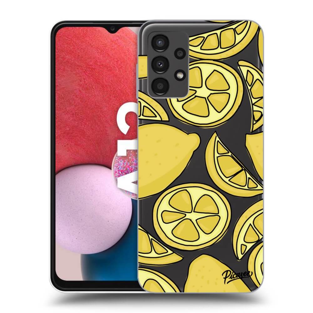 Picasee silikónový prehľadný obal pre Samsung Galaxy A13 4G A135 - Lemon