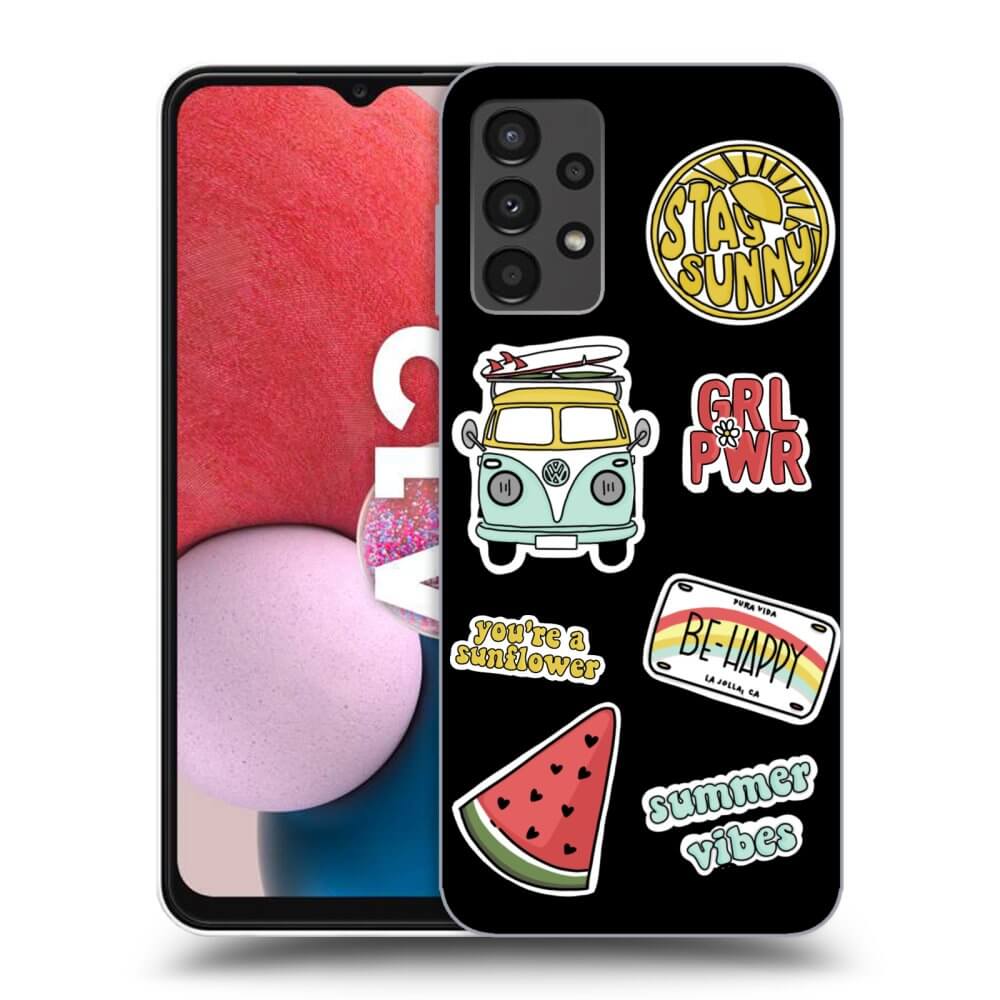 Picasee silikónový čierny obal pre Samsung Galaxy A13 4G A135 - Summer