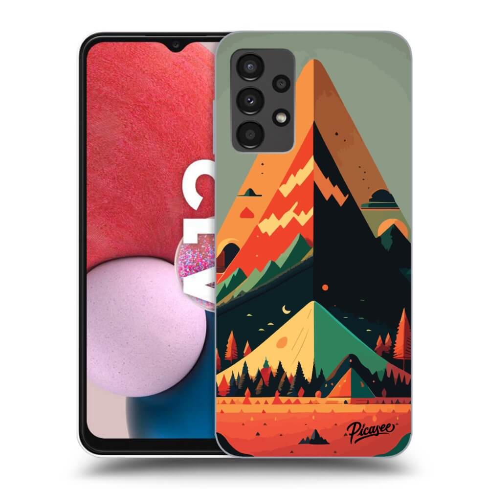 Picasee silikónový čierny obal pre Samsung Galaxy A13 4G A135 - Oregon