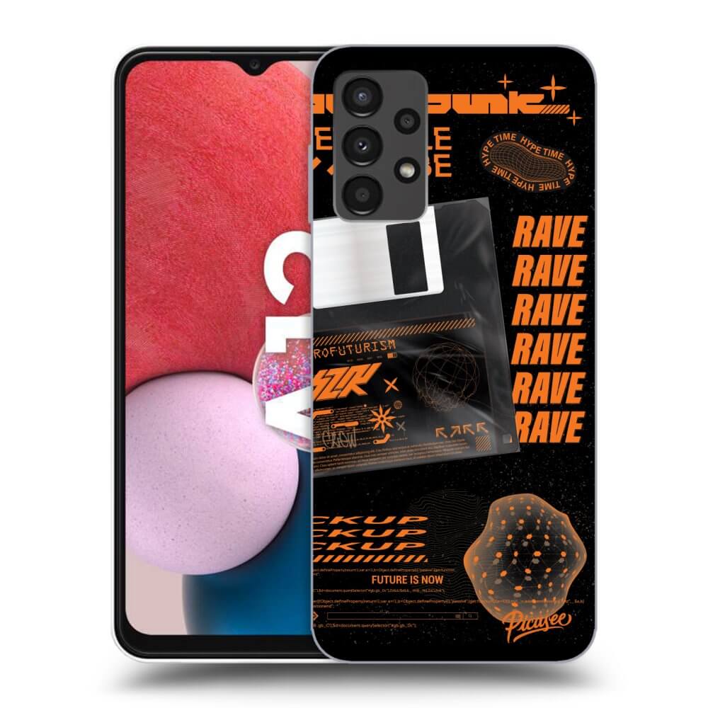 Picasee silikónový čierny obal pre Samsung Galaxy A13 4G A135 - RAVE