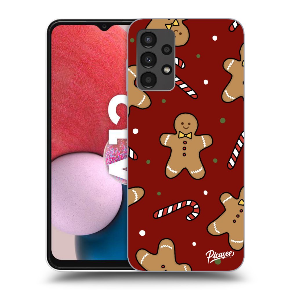 Picasee silikónový prehľadný obal pre Samsung Galaxy A13 4G A135 - Gingerbread 2